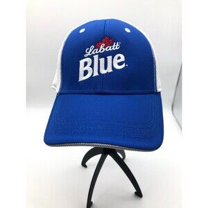 LaBatt Blue Trucker Hat Ahead Strapback Ahead UPF 50+ Beer Lager Canada